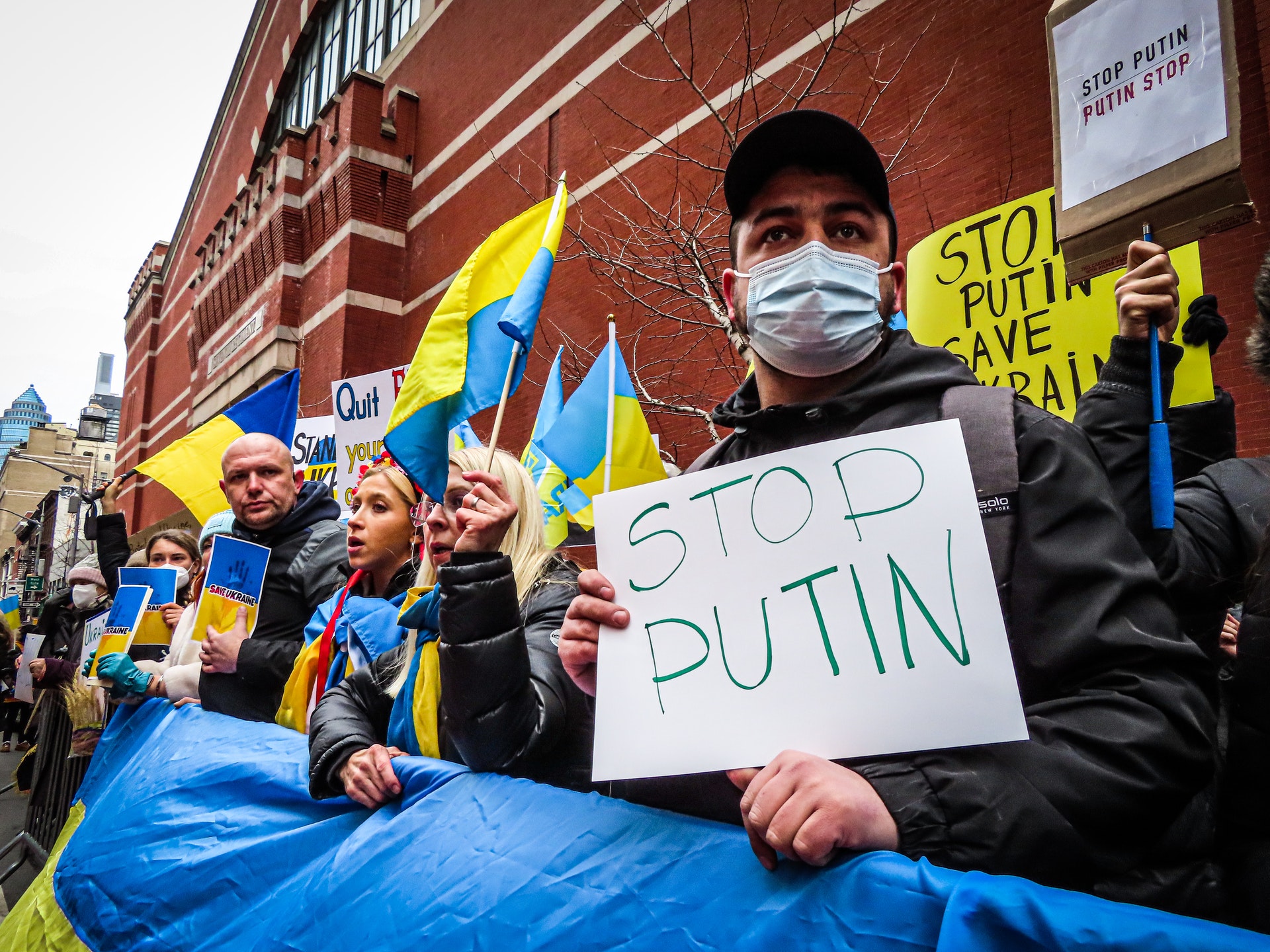 Proteste gegen den Krieg in der Ukraine