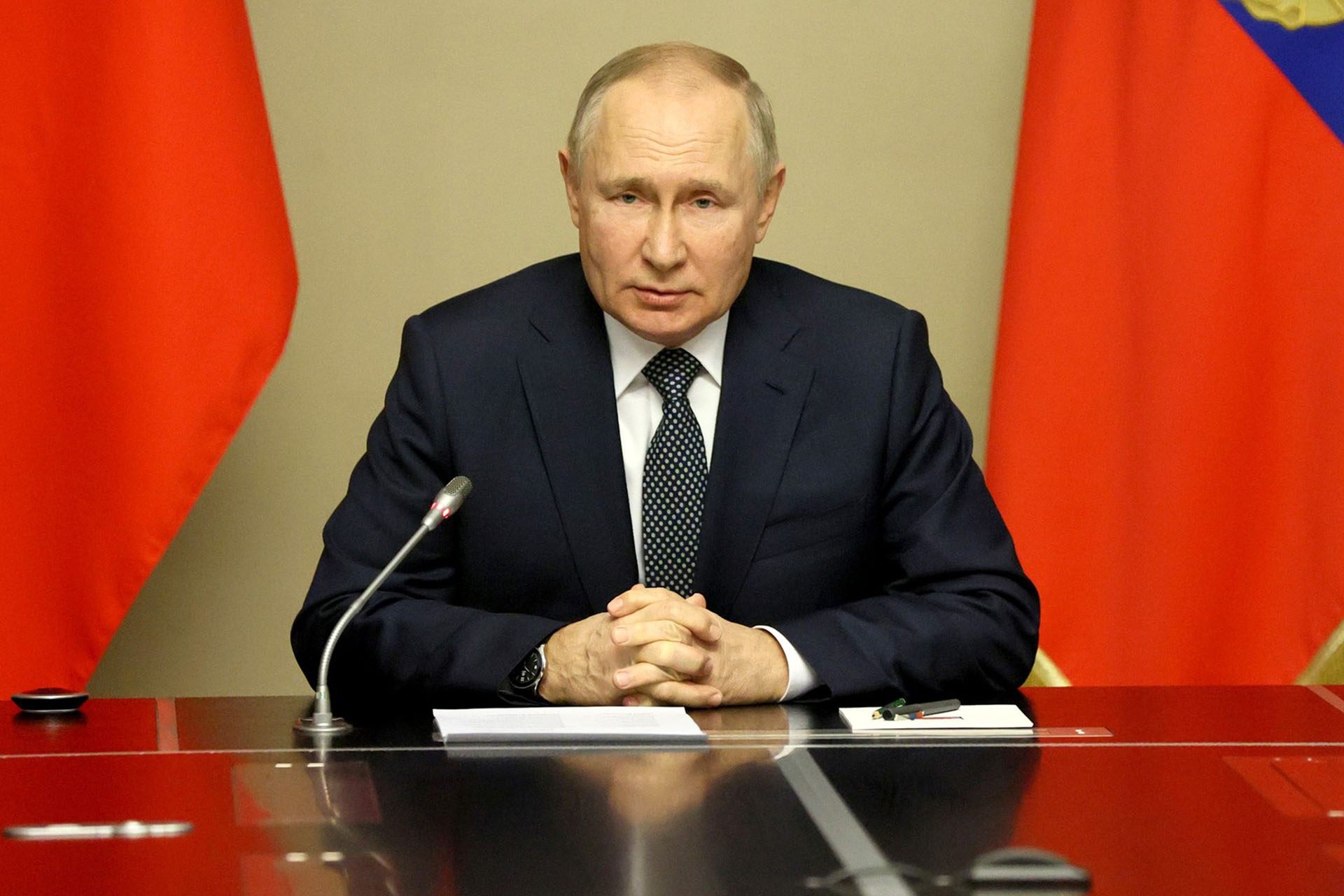 Bild: Kremlin.ru, Vladimir Putin 25.11.2022, CC BY 4.0, via Wikimedia Commons (Bildgröße geändert)
