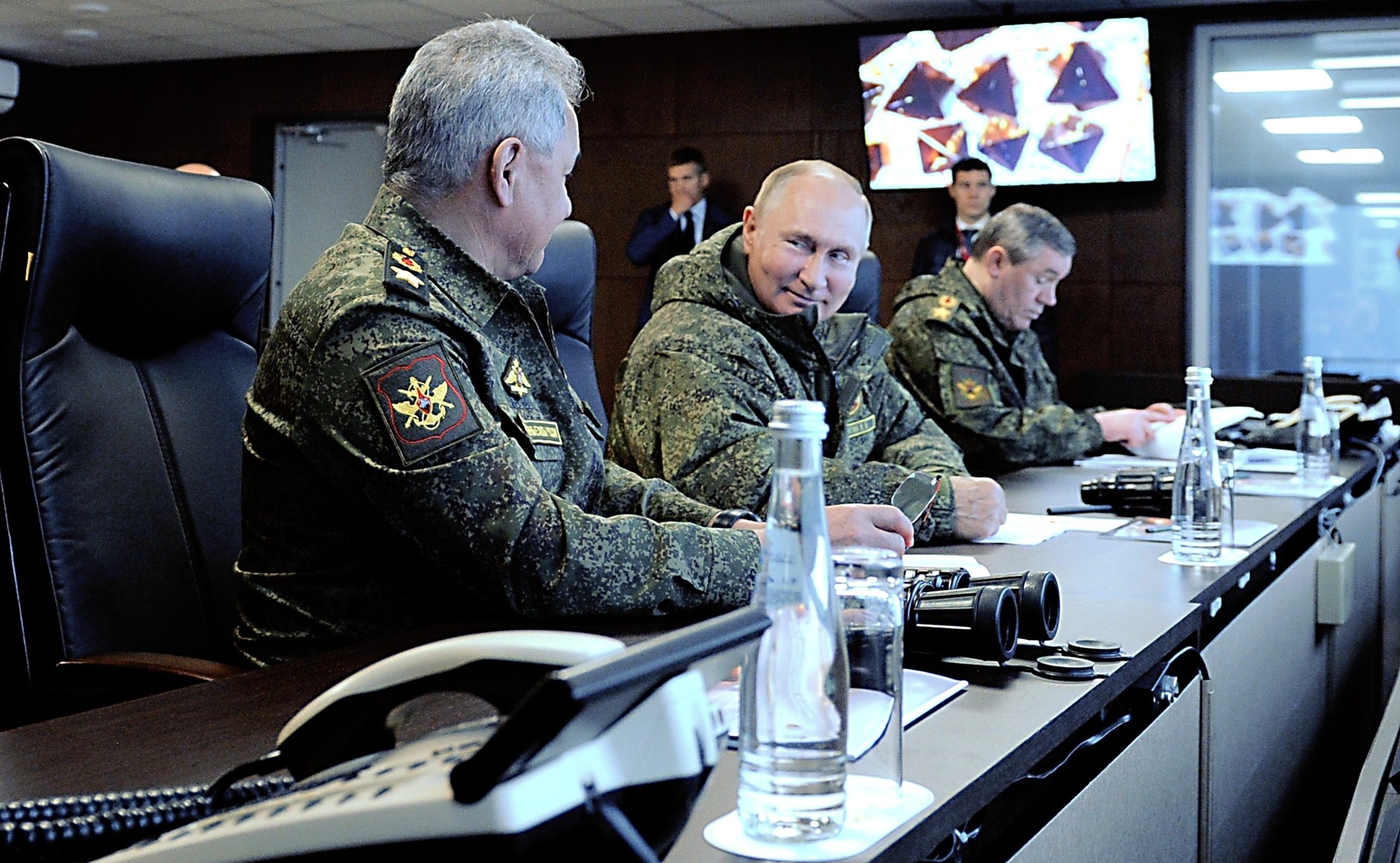 Bild: Kremlin.ru, Putin at military exercises (2022) 02., CC BY 4.0, via Wikimedia Commons, (keine Änderungen vorgenommen)